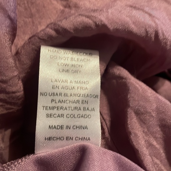 CHARLOTTE RUSSE Satin Handkerchief Hem Maxi Dress sz Medium‎ Small Purple party - Picture 6 of 7